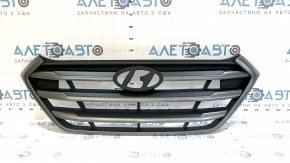 Grilă radiator Hyundai Tucson 16-18 negru