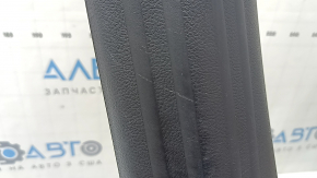 Накладка порога передняя правая Jeep Compass 17-26 черная, потерта