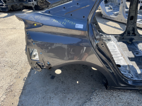 Aripă spate dreapta Toyota Prius 50 19-22 sub BSM, pe caroserie, grafit