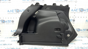 Обшивка арки нижняя левая Jeep Compass 17-26 черная, тип 1, с карманом, царапины