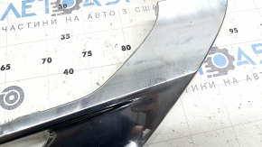 Bandă bară față, cromată, dreapta jos, Mitsubishi Outlander 22-26, cromată, sub proiectoarele de ceață, ciobituri