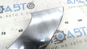 Bandă bară față, cromată, dreapta jos, Mitsubishi Outlander 22-26, cromată, sub proiectoarele de ceață, ciobituri
