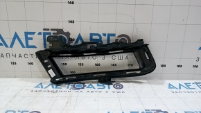 Решетка бампера левая VW Golf 15-17 без хром, под птф