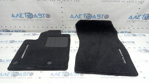 Комплект ковриков салона ткань Mitsubishi Outlander 22-24 черная, под 3 ряда