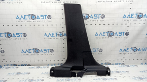 Ornamente montan central stânga jos Mitsubishi Outlander 22-26, negru, plastic alb, zgârieturi