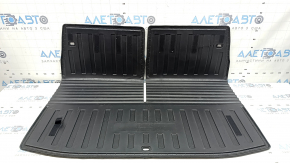 Коврик багажника ткань Mitsubishi Outlander 22-26 черная, под 3 ряда