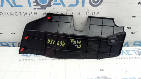 Ornamente consolă centrală neagră pentru Mitsubishi Outlander 22-26, față stânga, zgârieturi