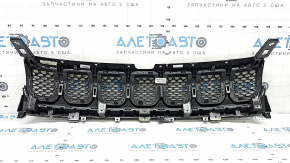 Ansamblu grilă radiator Jeep Compass 22-23, 3 piese, inserții cromate