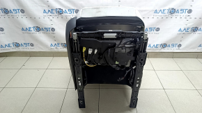 Scaun pasager Mitsubishi Outlander 22-26 cu airbag, electric, încălzit, piele gri, curățabil chimic
