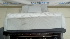 Scaun pasager Mitsubishi Outlander 22-26 cu airbag, electric, încălzit, piele gri, curățabil chimic