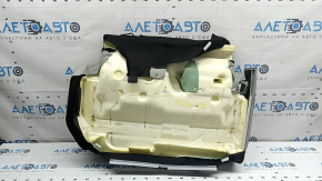 Pernă banchetă spate, rândul 2, stânga, Mitsubishi Outlander 22-26, piele gri, curățabilă chimic