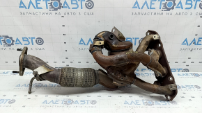 Коллектор выпускной с катализатором Mazda 3 19-23 2.5 Japan built
