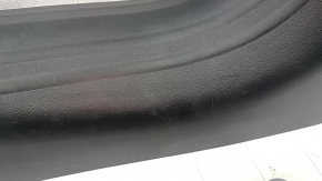 Ornamente prag ușă stânga față Jeep Compass 17-26, negre, zgârieturi