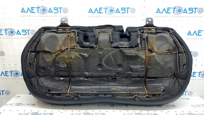 Pernă banchetă spate, rândul 2, Jeep Compass 22-26, piele neagră, cusături maro, protecție anti-coroziune