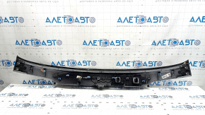 Ornamente hayon Jeep Compass 22-26 sub sticlă cu bandă cromată și emblemă