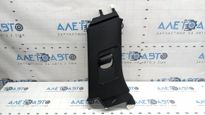 Ornamente montan stânga față spate pentru Volvo XC90 16-26, negru, material textil, zgârieturi, curățare chimică