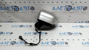 Ansamblu oglindă retrovizoare stânga pentru Volvo XC90 16-24, 14 pini, semnalizator, încălzit, antiorbire automată, BSM, argintiu