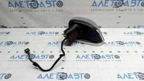 Ansamblu oglindă retrovizoare stânga pentru Volvo XC90 16-24, 14 pini, semnalizator, încălzit, antiorbire automată, BSM, argintiu
