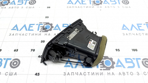 Deflector conductă de aer panou frontal, central dreapta, Volvo XC90 16-25, tip 1, negru mat