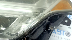 Фара передняя левая в сборе Volvo XC90 16-17 LED, царапины, полез лак, паутинка, под полировку