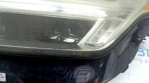 Фара передняя левая в сборе Volvo XC90 16-17 LED, царапины, полез лак, паутинка, под полировку
