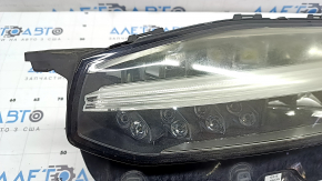 Фара передняя левая в сборе Volvo XC90 16-17 LED, царапины, полез лак, паутинка, под полировку