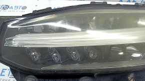 Фара передняя левая в сборе Volvo XC90 16-17 LED, царапины, полез лак, паутинка, под полировку