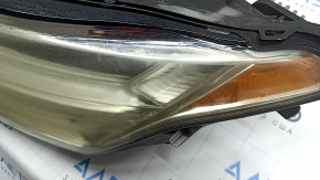 Фара передняя левая в сборе Volvo XC90 16-17 LED, царапины, полез лак, паутинка, под полировку