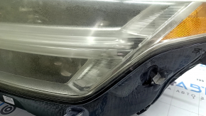 Фара передняя левая в сборе Volvo XC90 16-17 LED, царапины, полез лак, паутинка, под полировку