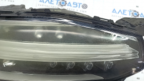 Ansamblu far LED față dreapta Volvo XC90 16-17, zgârieturi, vopsea exfoliată, pânză de păianjen, necesită lustruire