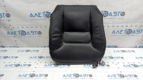Tapițerie scaun pasager Volvo XC90 16-17, piele neagră, încălzită, curățabilă chimic, cu bare de protecție