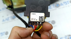 Tapițerie scaun pasager Volvo XC90 16-17, piele neagră, încălzită, curățabilă chimic, cu bare de protecție