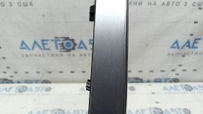 Ornamente panou față dreapta Volvo XC90 16-23, gri cu crom, crestături, zgârieturi
