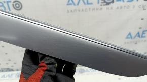 Ornamente panou față dreapta Volvo XC90 16-23, gri cu crom, crestături, zgârieturi