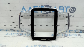 Ornamente panou frontal Volvo XC90 16-23, negru lucios, zgârieturi