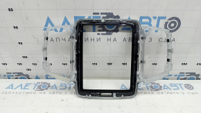 Ornamente panou frontal Volvo XC90 16-23, negru lucios, zgârieturi