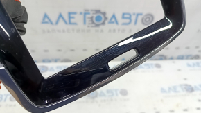 Ornamente panou frontal Volvo XC90 16-23, negru lucios, zgârieturi
