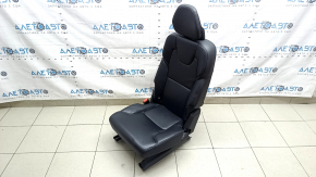 Заднее сиденье левое 2 ряд Volvo XC90 16-22 кожа черная, под 2 ряда, царапина