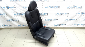 Заднее сиденье правое 2 ряд Volvo XC90 16-22 кожа черная, под 2 ряда