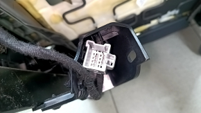 Заднее сиденье правое 2 ряд Volvo XC90 16-22 кожа черная, под 2 ряда