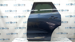Дверь в сборе задняя левая Volvo XC60 18-26 Keyless, тонировка, синий 723, тычка
