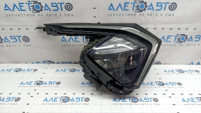 Far dreapta față pentru Kia Sportage 23-24, halogen+LED, lampă reflectorizantă cu MFR, X-Line, X-Pro, cu suporturi, lac aplicat