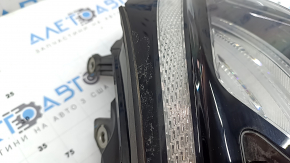 Far dreapta față pentru Kia Sportage 23-24, halogen+LED, lampă reflectorizantă cu MFR, X-Line, X-Pro, cu suporturi, lac aplicat