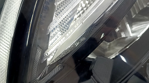 Far stânga față Kia Sportage 23-24 halogen+LED, lampă reflectorizantă cu MFR, X-Line, X-Pro, cu suporturi, vopsea decojită, zgâriată