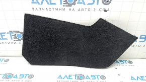 Ornamente laterale consolei centrale dreapta față neagră Volvo XC60 18-26, suport defect