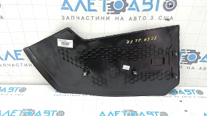 Ornamente laterale consolei centrale dreapta față neagră Volvo XC60 18-26, suport defect