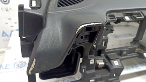 Bord Kia Sportage 23-25 fără AIRBAG, piele neagră, cu ramă, pentru retapițare