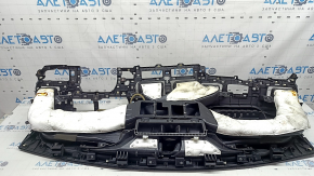 Bord Kia Sportage 23-25 fără AIRBAG, piele neagră, cu ramă, pentru retapițare