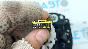Airbag negru pe volan pentru partea șoferului la Volvo XC60 18-26.