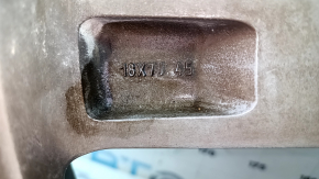 Jantă R18x7J ET45 Mazda 3 19-24 argintie, bordură deschisă la culoare